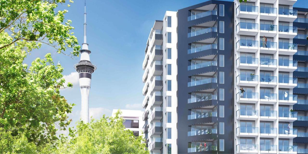 The Sail Apartment On Vincent Auckland Eksteriør bilde
